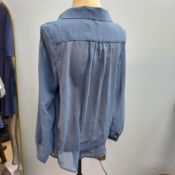 Ya Los Angeles Silk Pull-over Blouse - Picture 4 of 7